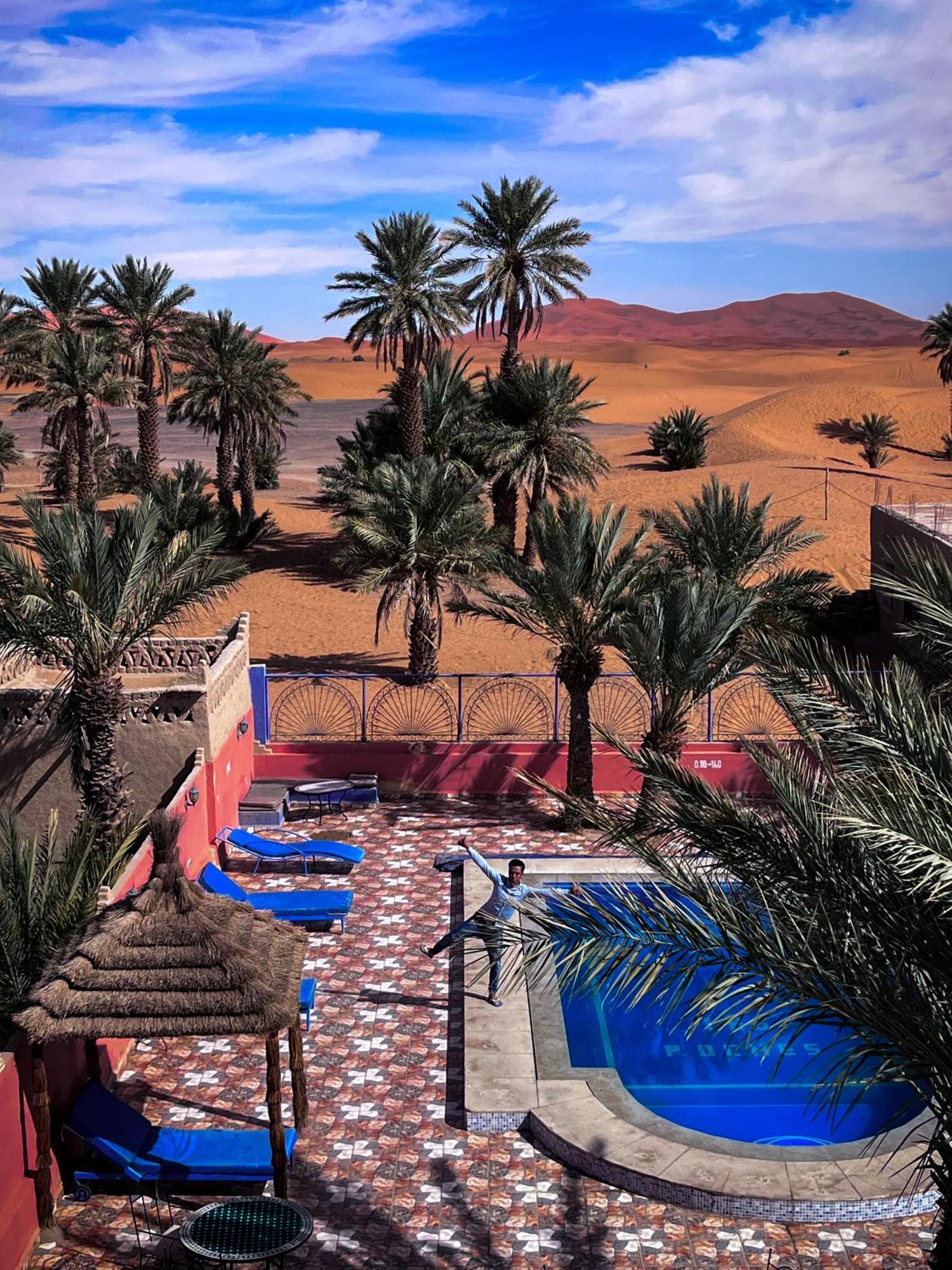 Auberge Les Roches Merzouga Exterior photo